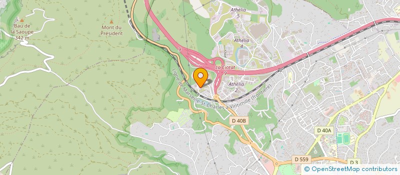 localisation de l'entreprise BG-COOK  LA CIOTAT