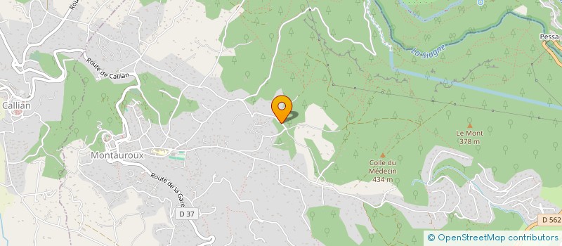 localisation de l'entreprise BG DENTAL  MONTAUROUX