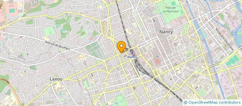 localisation de l'entreprise BG - DEVELOPPEMENT - PROMOTION IMMOBILIERE  NANCY