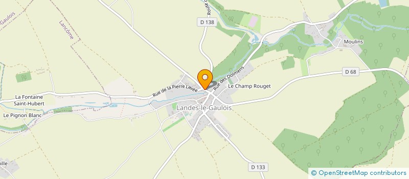 localisation de l'entreprise BG DISTRIBUTION à LANDES-LE-GAULOIS