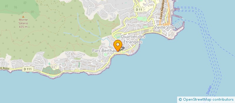 localisation de l'entreprise BG DISTRIBUTION à AJACCIO