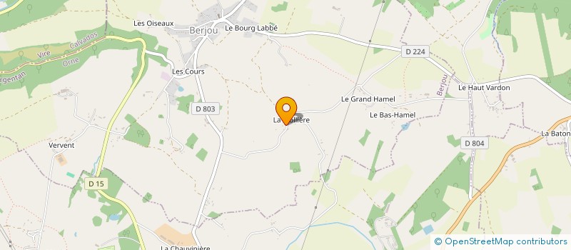 localisation de l'entreprise BG EBENISTERIE à BERJOU