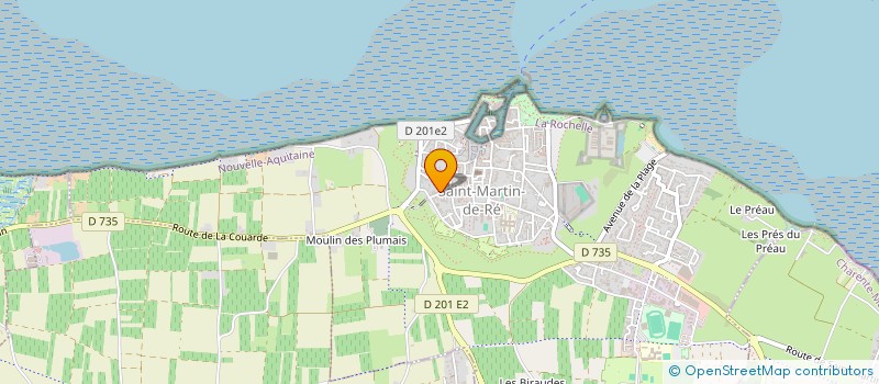 localisation de l'entreprise BG ECCLECTIK  SAINT-MARTIN-DE-RE