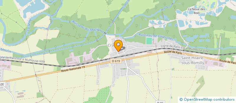 localisation de l'entreprise BG-ELEC  CRANCEY