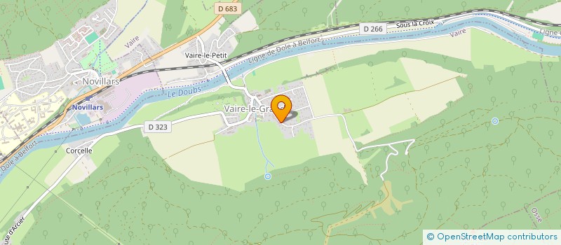 localisation de l'entreprise BG-EP  VAIRE
