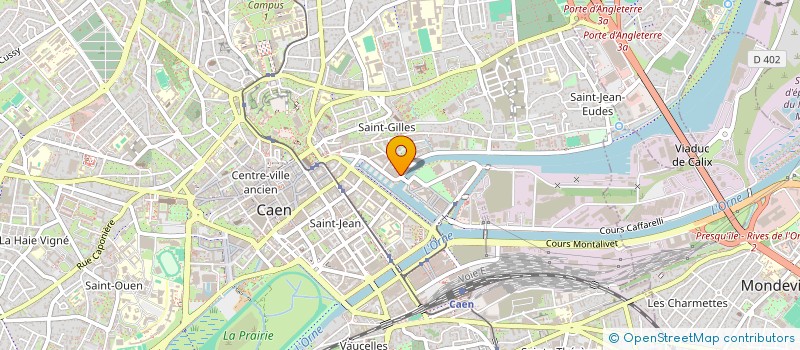 localisation de l'entreprise BG EXPLOITATION à CAEN