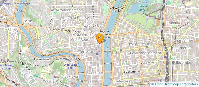 localisation de l'entreprise BG FOOD à LYON