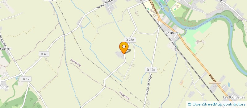 localisation de l'entreprise BG FRANCE IMPORT  AUTERIVE