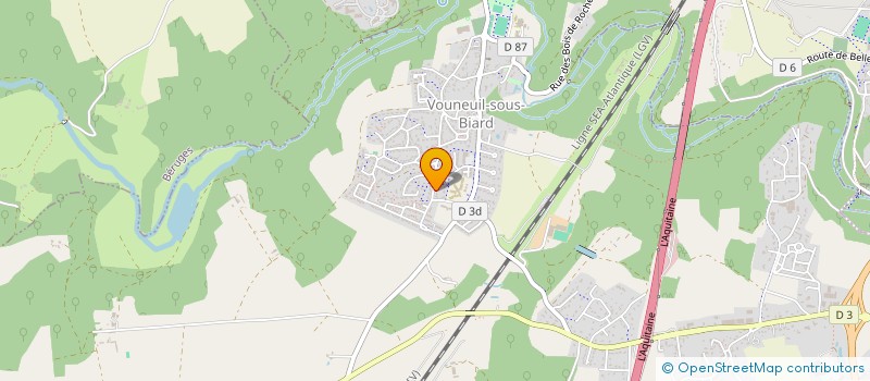 localisation de l'entreprise BG FROID  CROUTELLE