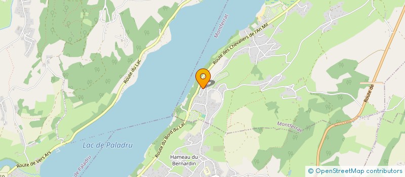 localisation de l'entreprise BG GROUPE CONSEIL  MONTFERRAT