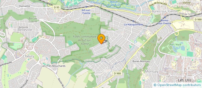 localisation de l'entreprise BG HLD à GIF-SUR-YVETTE