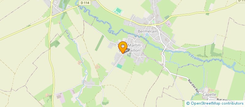 localisation de l'entreprise BG HOLDING à SAINT-MARTIN-SUR-ECAILLON