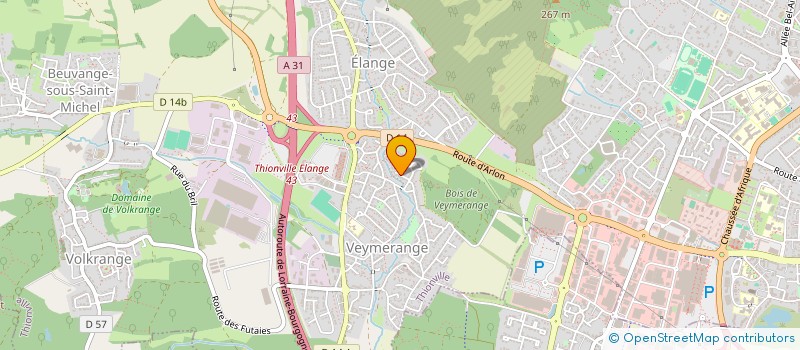 localisation de l'entreprise BG HOME à THIONVILLE