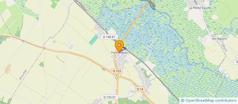 localisation de l'entreprise BG IMMOBILIER  SAINT-SULPICE-DE-ROYAN