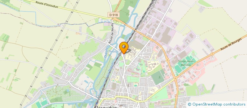 localisation de l'entreprise BG IMMOBILIER à SAINT-GEORGES-SUR-ARNON