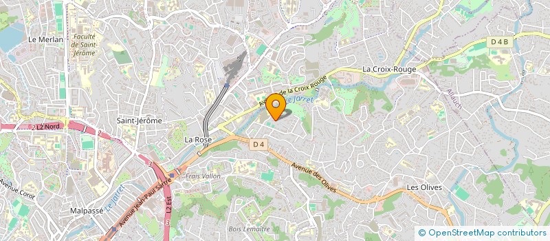 localisation de l'entreprise BG INDUSTRIE  MARSEILLE