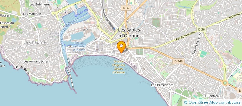 localisation de l'entreprise BG INVEST à MOUCHAMPS