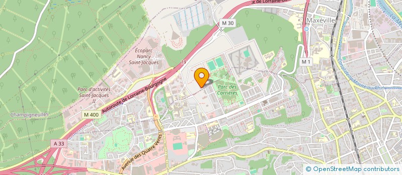 localisation de l'entreprise BG INVEST IMMO  MAXEVILLE