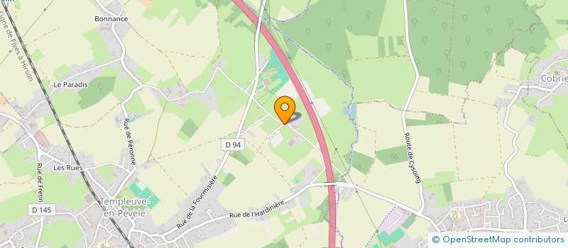 localisation de l'entreprise BG INVESTISSEMENT  TEMPLEUVE-EN-PEVELE