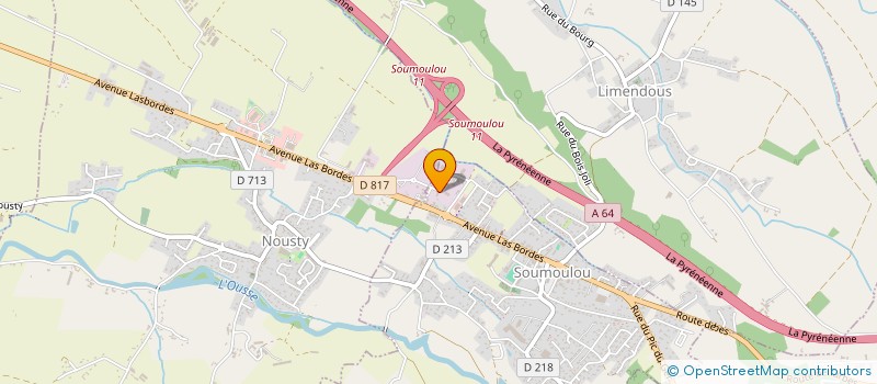 localisation de l'entreprise BG INVESTISSEMENTS à SOUMOULOU