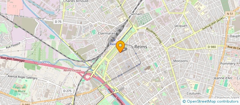 localisation de l'entreprise BG KHOKHAR  REIMS