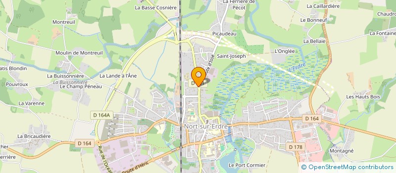 localisation de l'entreprise BG LEROUX à SAFFRE
