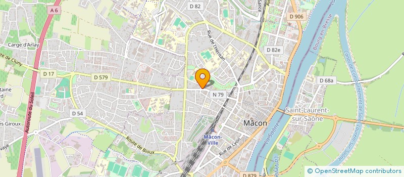 localisation de l'entreprise BG LUX  MACON