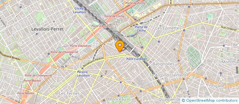 localisation de l'entreprise BG.P. FIANCIERE  PARIS