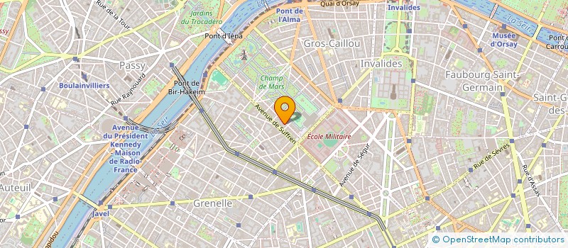 localisation de l'entreprise BG PARIS  PARIS