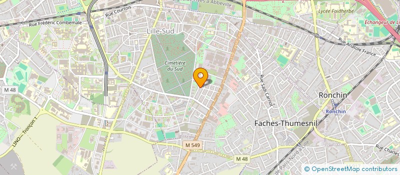 localisation de l'entreprise BG PARTICIPATIONS à LILLE
