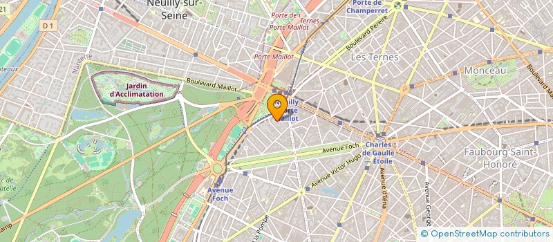 localisation de l'entreprise BG & PARTNERS  PARIS