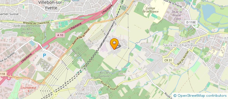 localisation de l'entreprise BG PARTNERS  VILLEBON-SUR-YVETTE