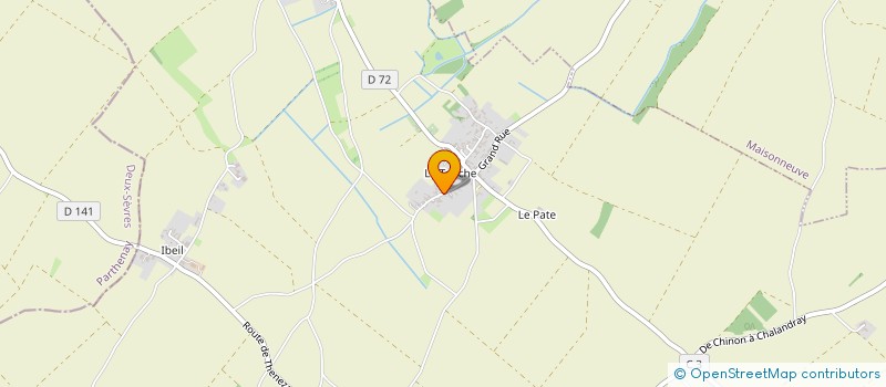 localisation de l'entreprise BG PAYSAGRI SERVICES  CHERVES