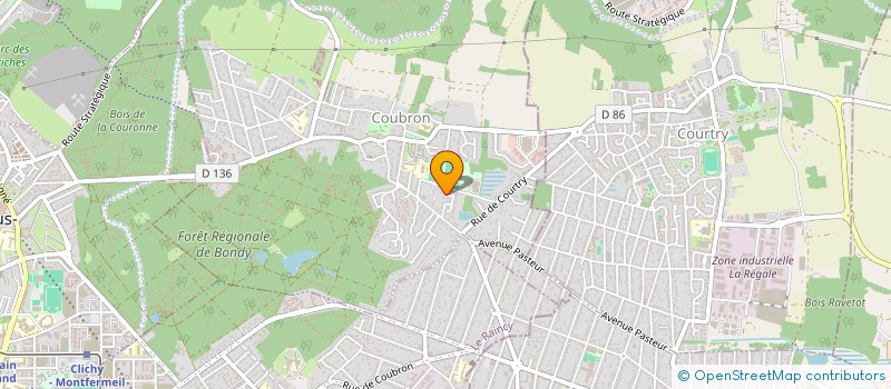 localisation de l'entreprise BG PLOMB' ET CHAUFFE  COUBRON