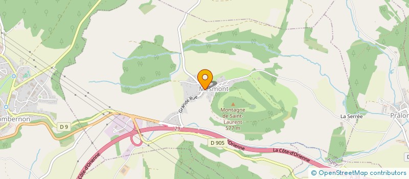 localisation de l'entreprise BG PLOMBERIE CHAUFFAGE  BLAISY-HAUT