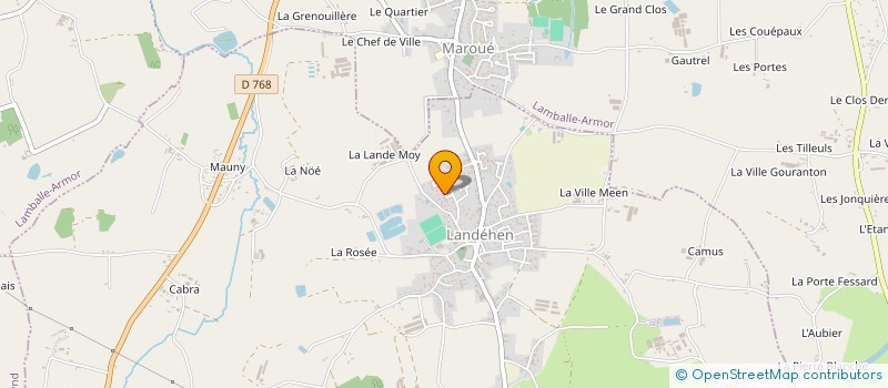 localisation de l'entreprise BG PRESTA-SERVICES  LANDEHEN