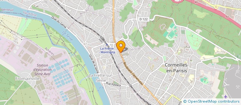 localisation de l'entreprise BG RENOV à CORMEILLES-EN-PARISIS