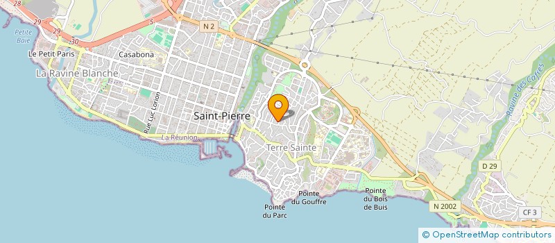 localisation de l'entreprise BG RESEARCH à SAINT-PIERRE