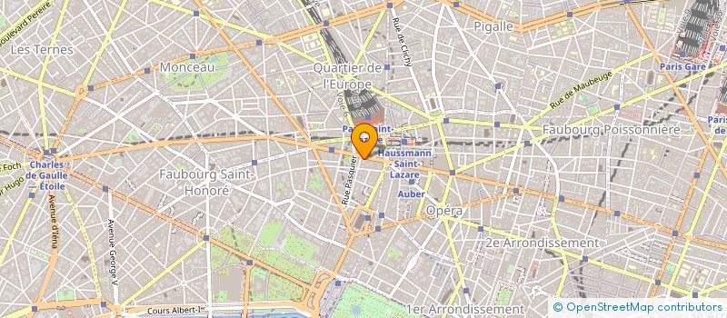 localisation de l'entreprise BG SAS  PARIS