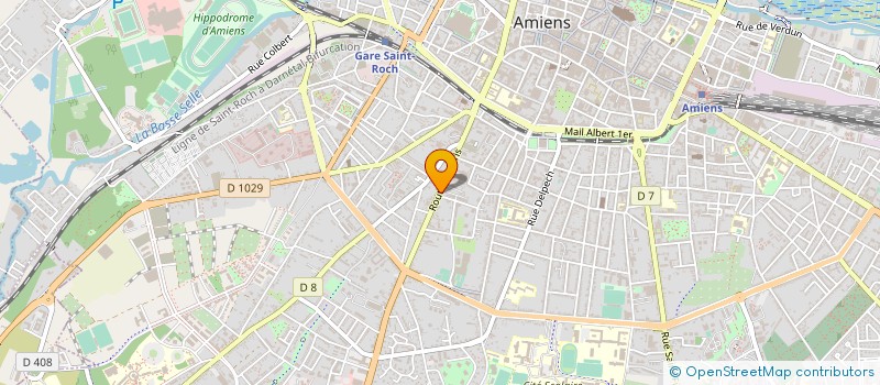 localisation de l'entreprise BG SERVICES à AMIENS