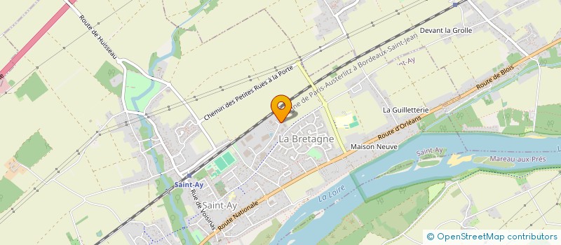 localisation de l'entreprise BG-STOL à SAINT-AY