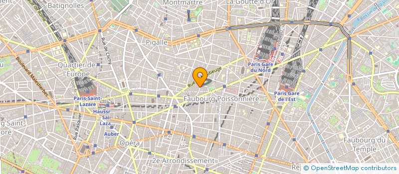 localisation de l'entreprise BG X PRO  PARIS