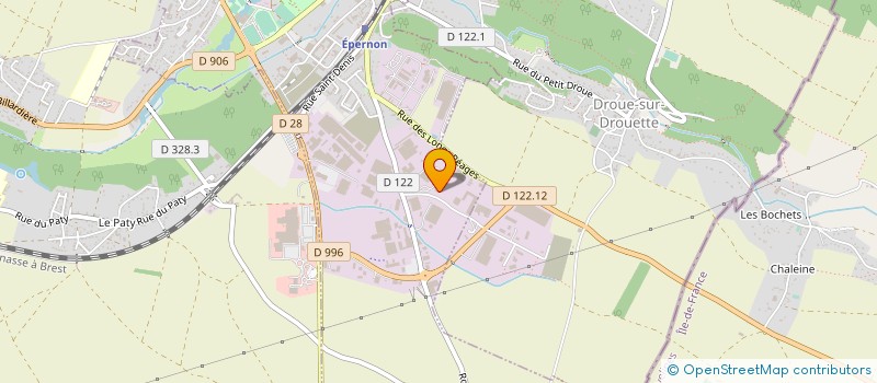 localisation de l'entreprise BG2GE à MAINVILLIERS