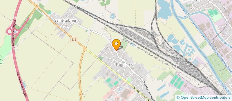 localisation de l'entreprise BG2L  FAGNIERES