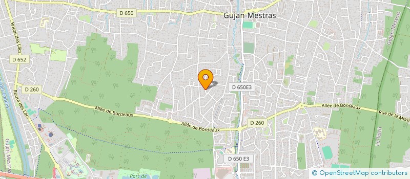 localisation de l'entreprise BG3  GUJAN-MESTRAS