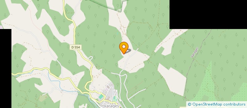 localisation de l'entreprise BGA  VARAGES