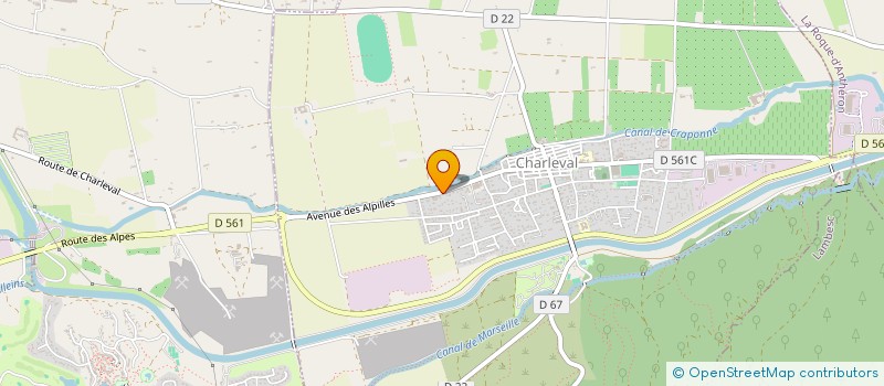 localisation de l'entreprise BGA à AUBENAS