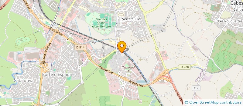 localisation de l'entreprise BGAC  LAROQUE-DES-ALBERES