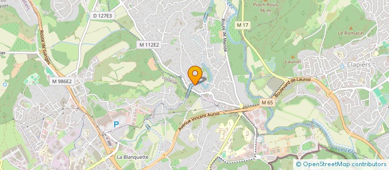 localisation de l'entreprise BGAM à MONTFERRIER-SUR-LEZ