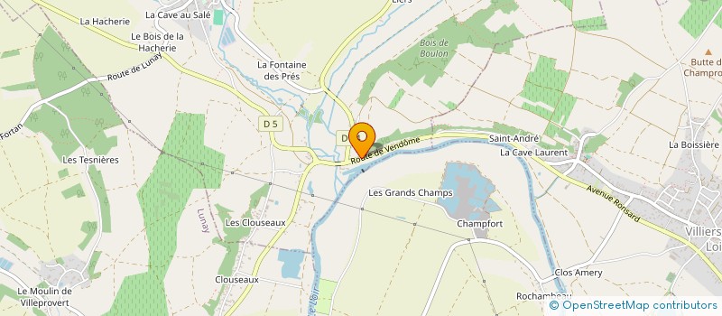 localisation de l'entreprise BGB 41  FONDETTES